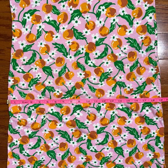 Draper James x Lands’ End Peach Floral Sleeveless Cotton Mini Dress Size XS - Picture 16 of 16